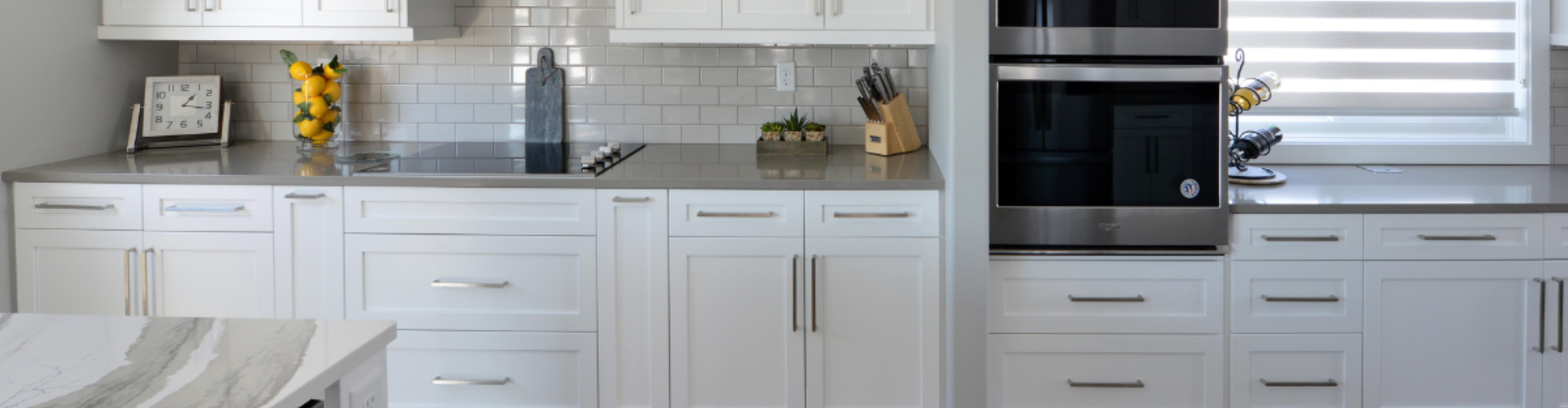 white cabinets in kitchen custom cabinet installation